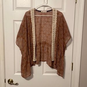 cute cardigan throw for summer!